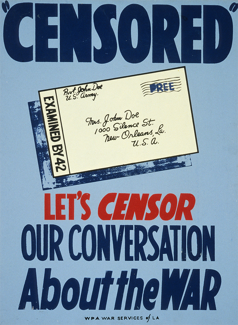Illustration for article titled The Best Operations Security Propaganda Posters From World War II